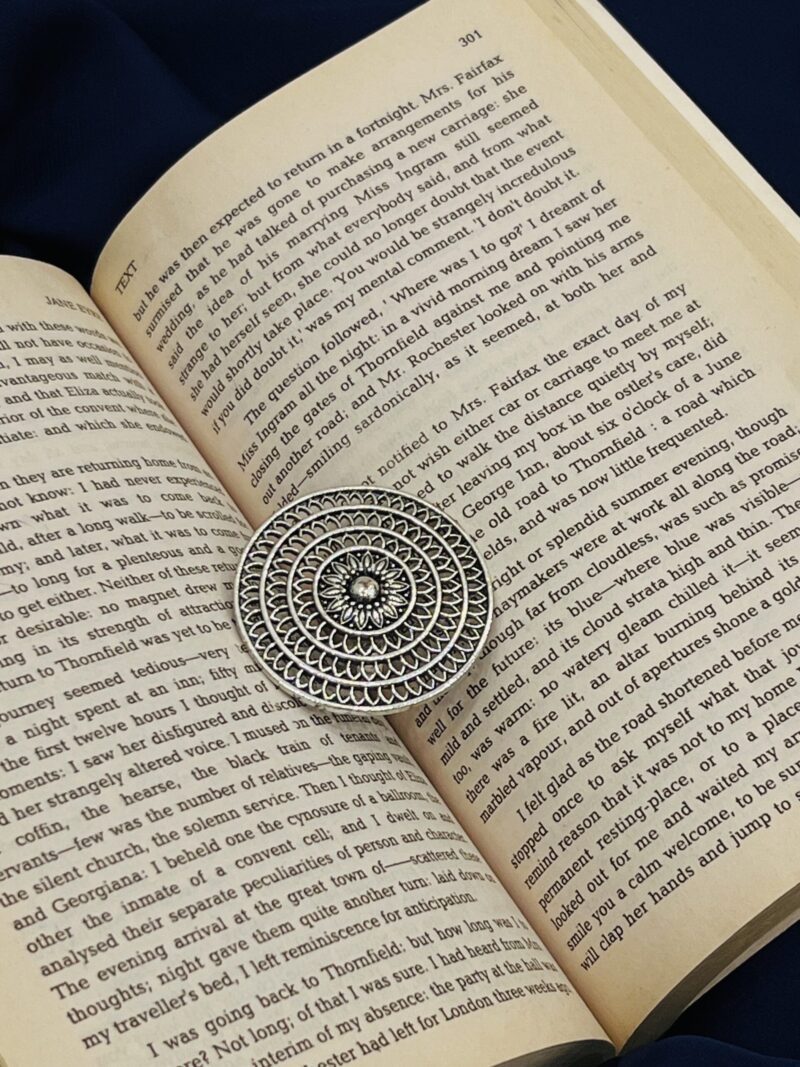 Big Antique Oxidized Ring