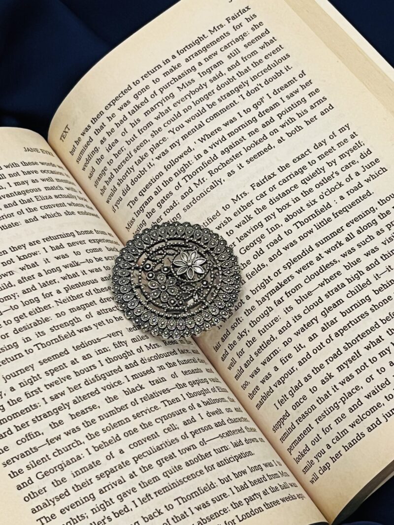 Big Antique Oxidized Ring