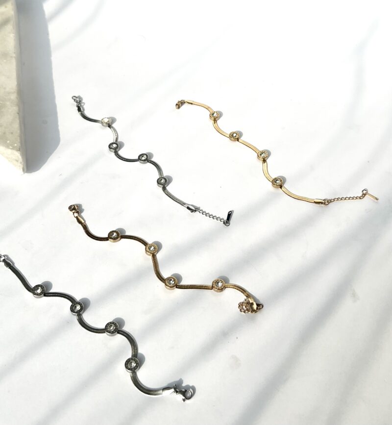 Golden Stone Bracelet