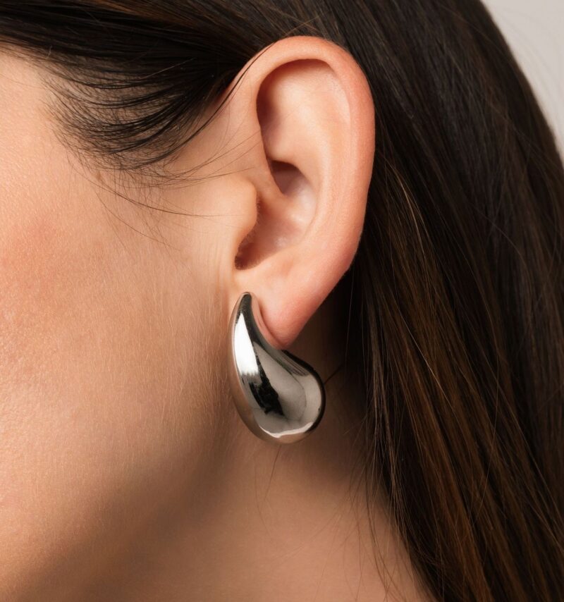Mini Silver Hoops